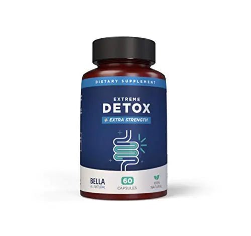 Bella All Natural Extreme Detox - Colon Cleanse and Full Body Detox - 60 Caps - TrustMedUSA