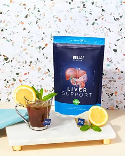 Bella All Natural Liver Detox Drink - Liver Cleanse Detox & Repair Tea with Blessed Thistle - TrustMedUSA