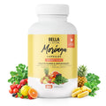 Bella All Natural Moringa Capsules 60 Count - Moringa Oleifera Leaf Supplement with Pomegranate & Elderberry Flavor, Pure Organic Moringa Capsules for Immune, Energy & Skin Health Support - TrustMedUSA