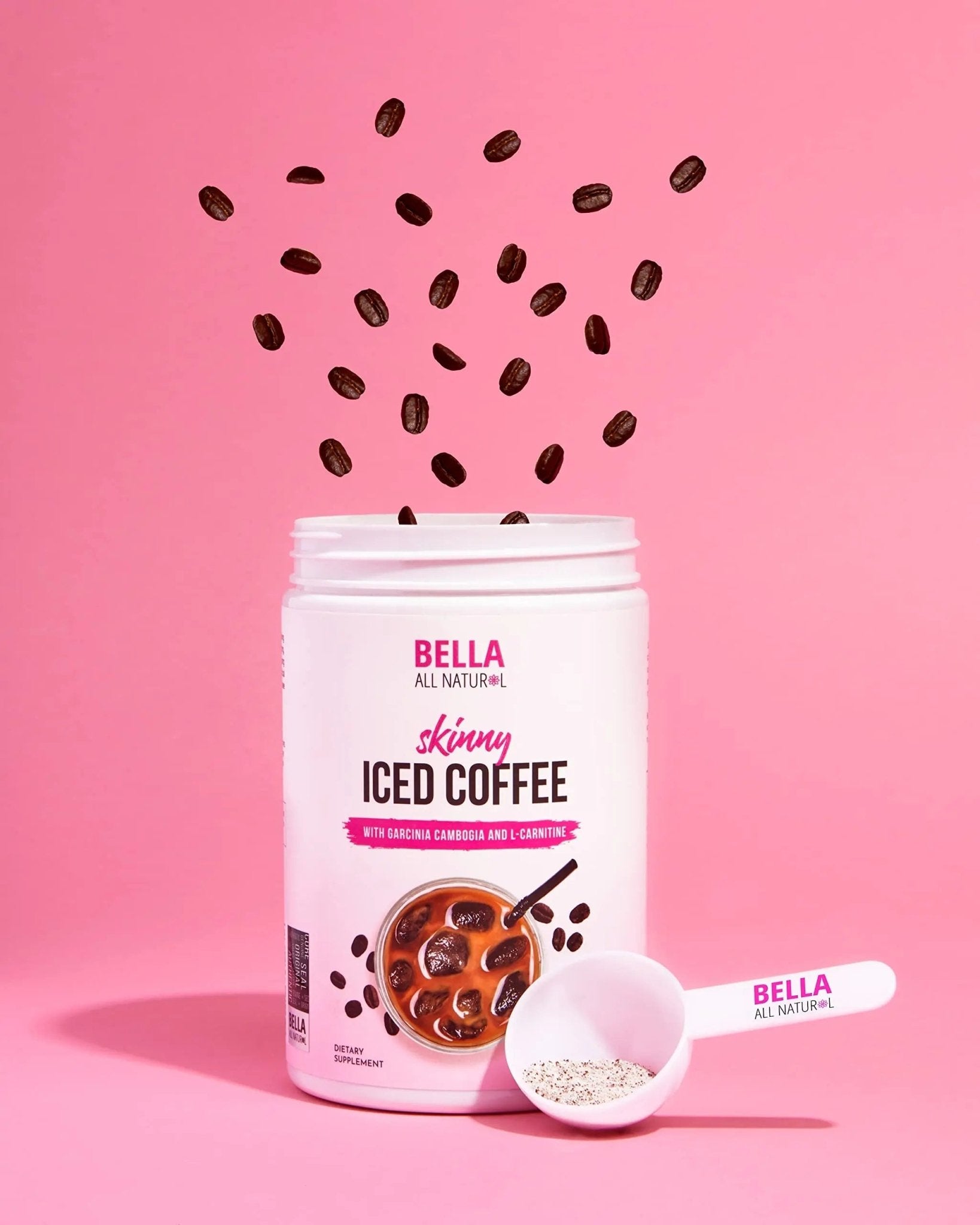 Bella All Natural Skinny Iced Coffee - Good Taste - 500 Grams - TrustMedUSA
