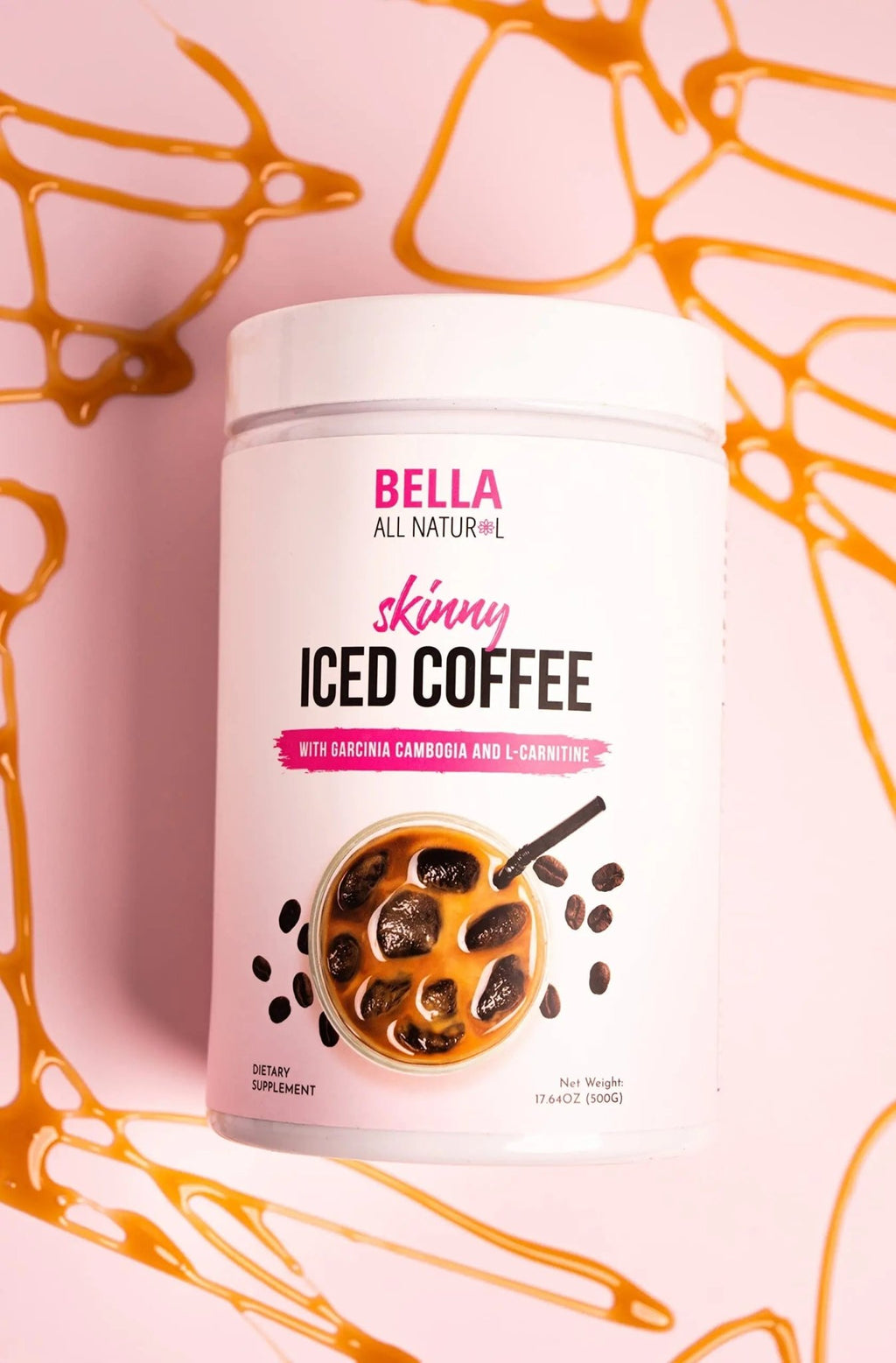 Bella All Natural Skinny Iced Coffee - Good Taste - 500 Grams - TrustMedUSA