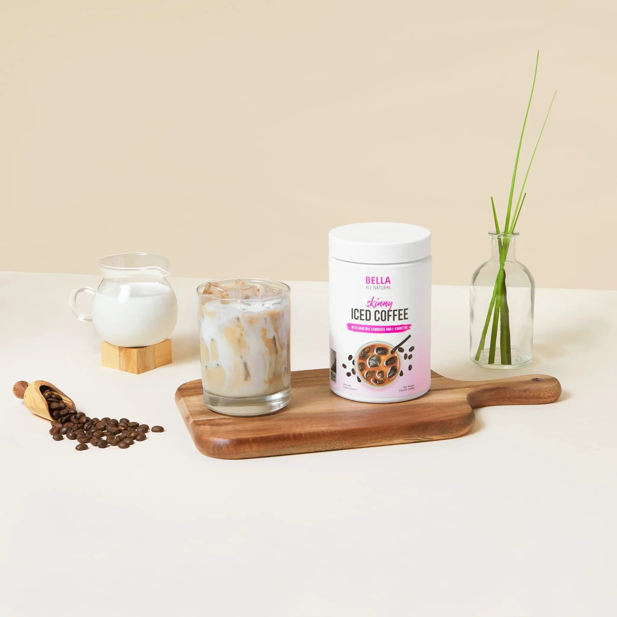 Bella All Natural Skinny Iced Coffee - Good Taste - 500 Grams - TrustMedUSA
