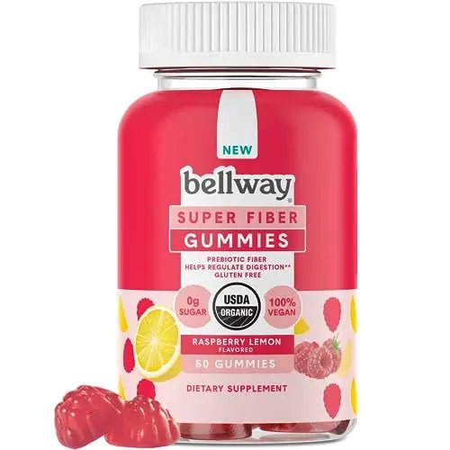 Bellway Super Fiber Gummies for Adults - Sugar Free Organic Fiber Supplement - TrustMedUSA