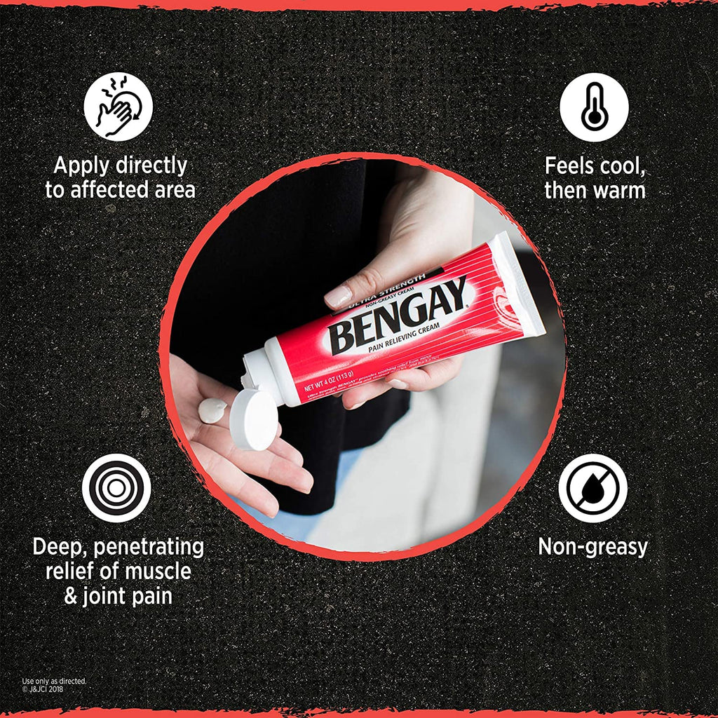 Ben Gay Vanish Scnt Size 2z Bengay Non-Greasy Vanishing Scent Pain Reliever Gel, Pack of 3 - TrustMedUSA