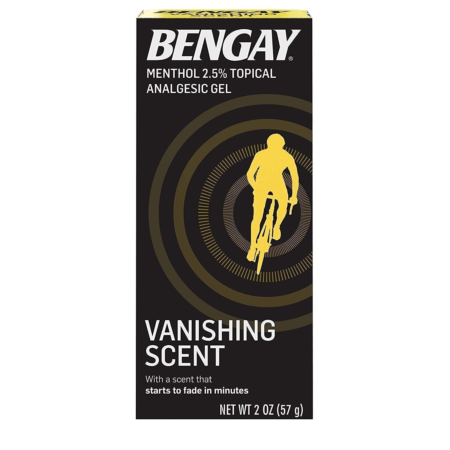 Bengay Menthol 2.5% Topical Analgesic Gel Vanishing Scent 2oz - TrustMedUSA