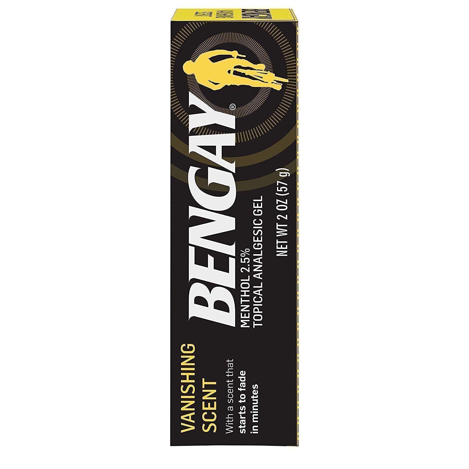 Bengay Menthol 2.5% Topical Analgesic Gel Vanishing Scent 2oz - TrustMedUSA