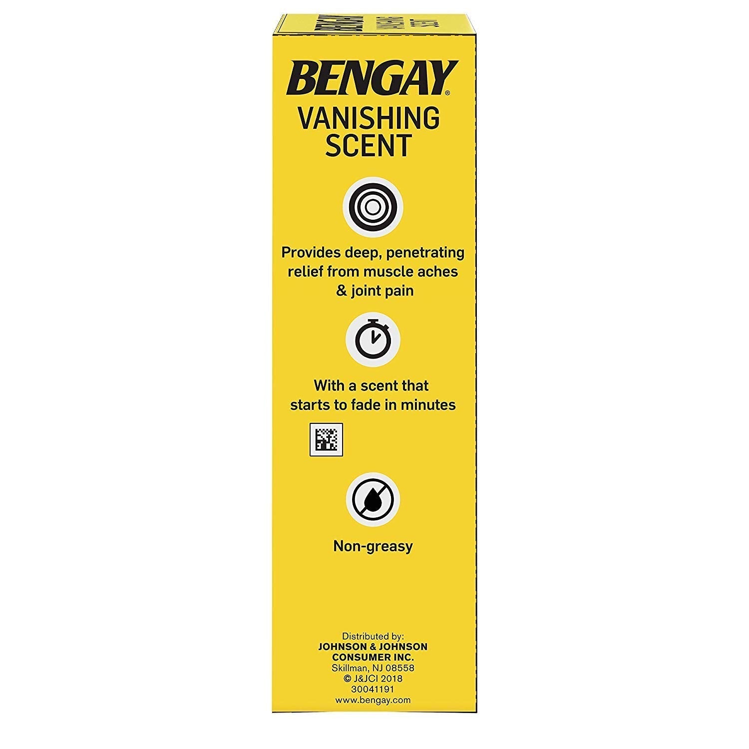 Bengay Menthol 2.5% Topical Analgesic Gel Vanishing Scent 2oz - TrustMedUSA