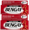Bengay Ultra Stength Pain Relieving Cream, Non-Greasy-Ultra Strength, 2 pk - TrustMedUSA