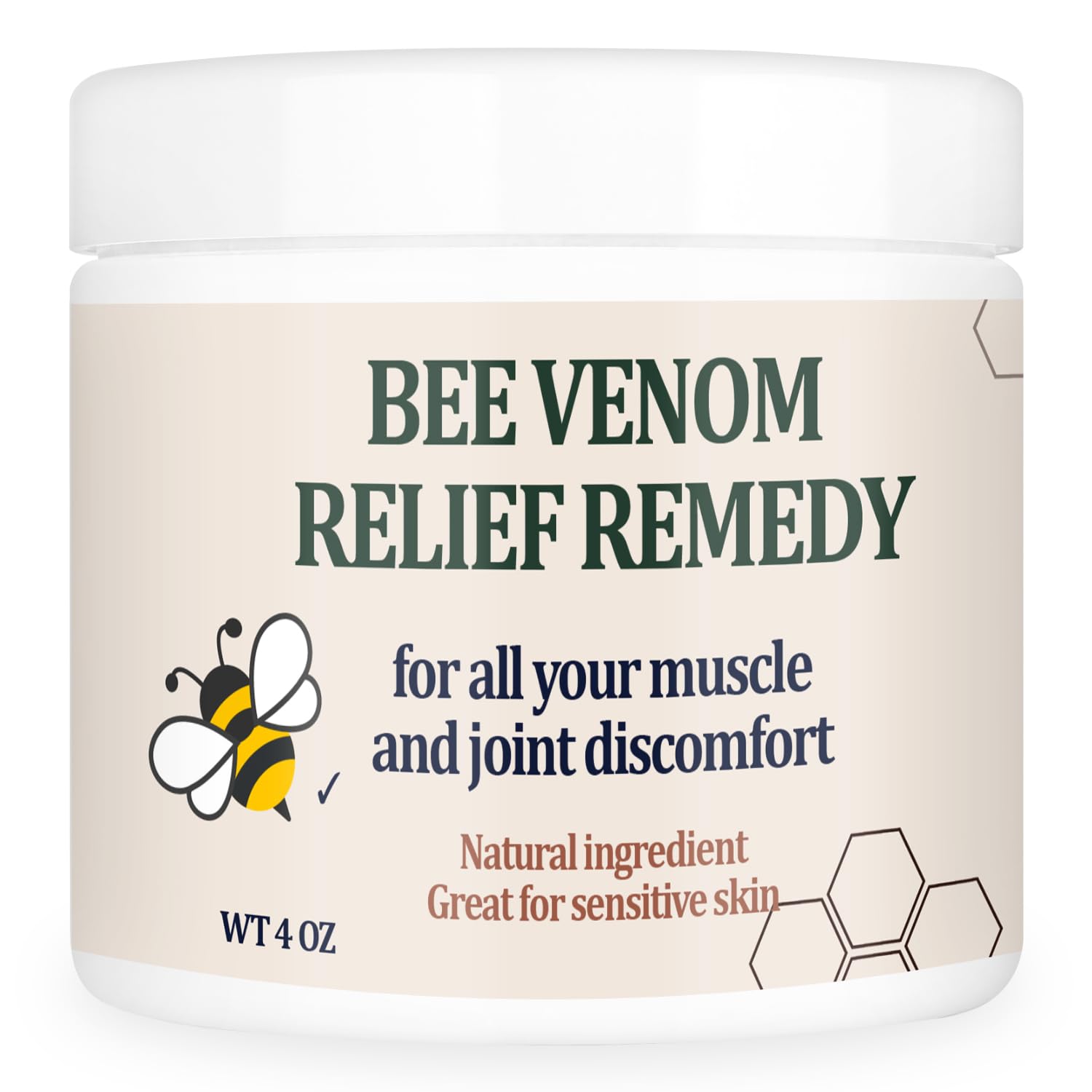 Benolixia Bee Venom Joint Cream - Advanced Joint and Bone Cream, Specially for Back, Neck, Hands, Knees - TrustMedUSA