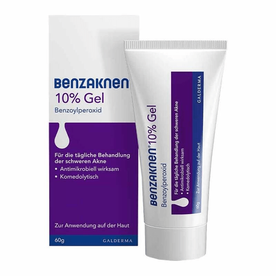 Benzaknen® 10% gel for moderate to severe acne, 60 g - TrustMedUSA