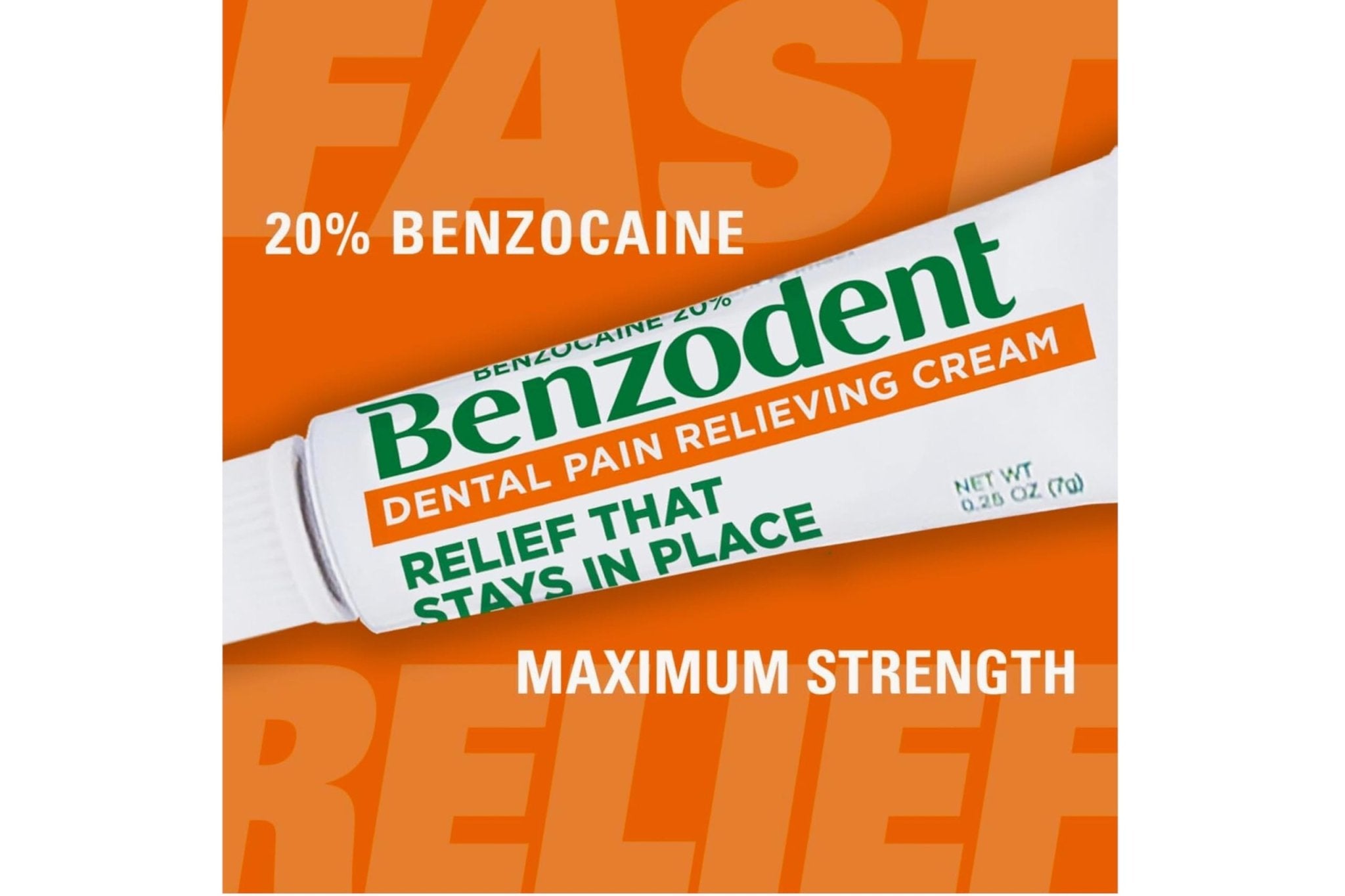 Benzodent Dental Pain Relieving Cream, 1 Ounce - Pack of 3 - TrustMedUSA