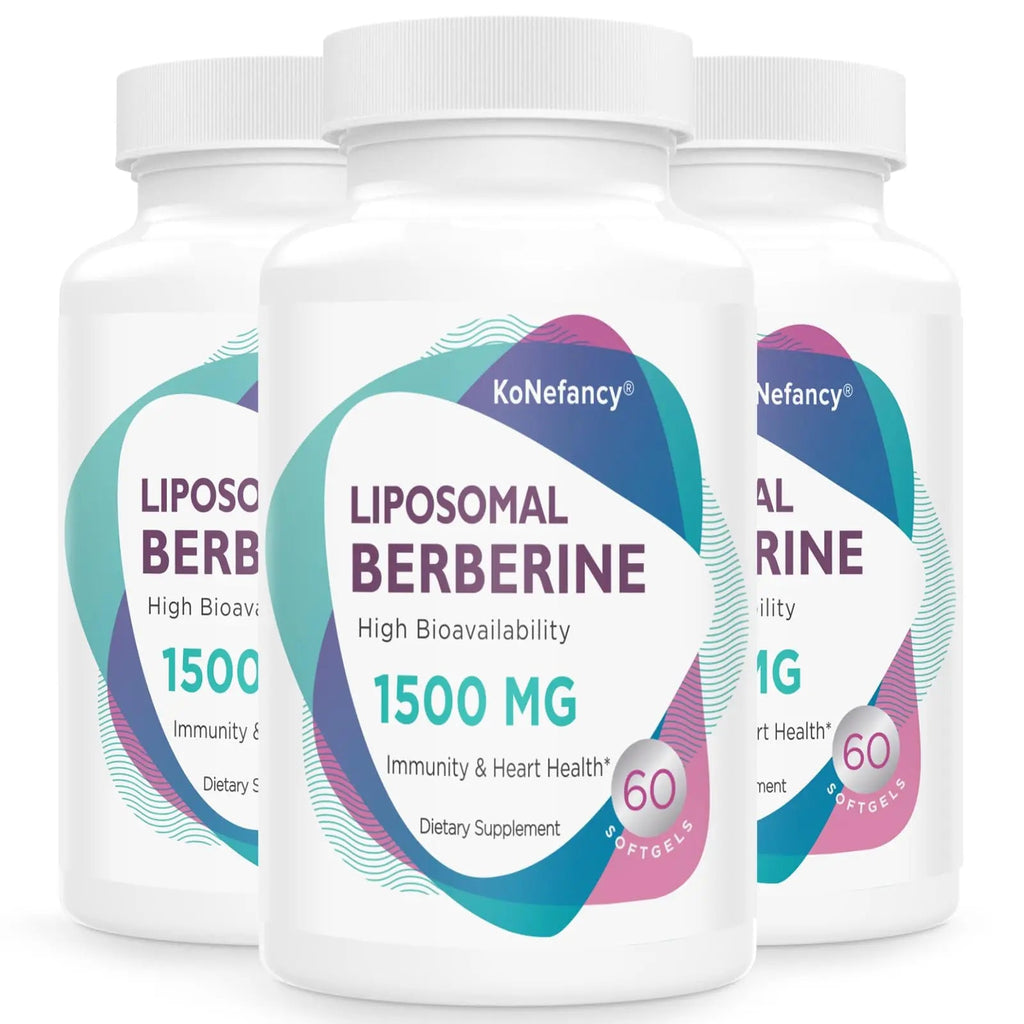 Berberine HCL Supplement 1500mg - High Bioavailability Liposomal Berberine Capsules - TrustMedUSA