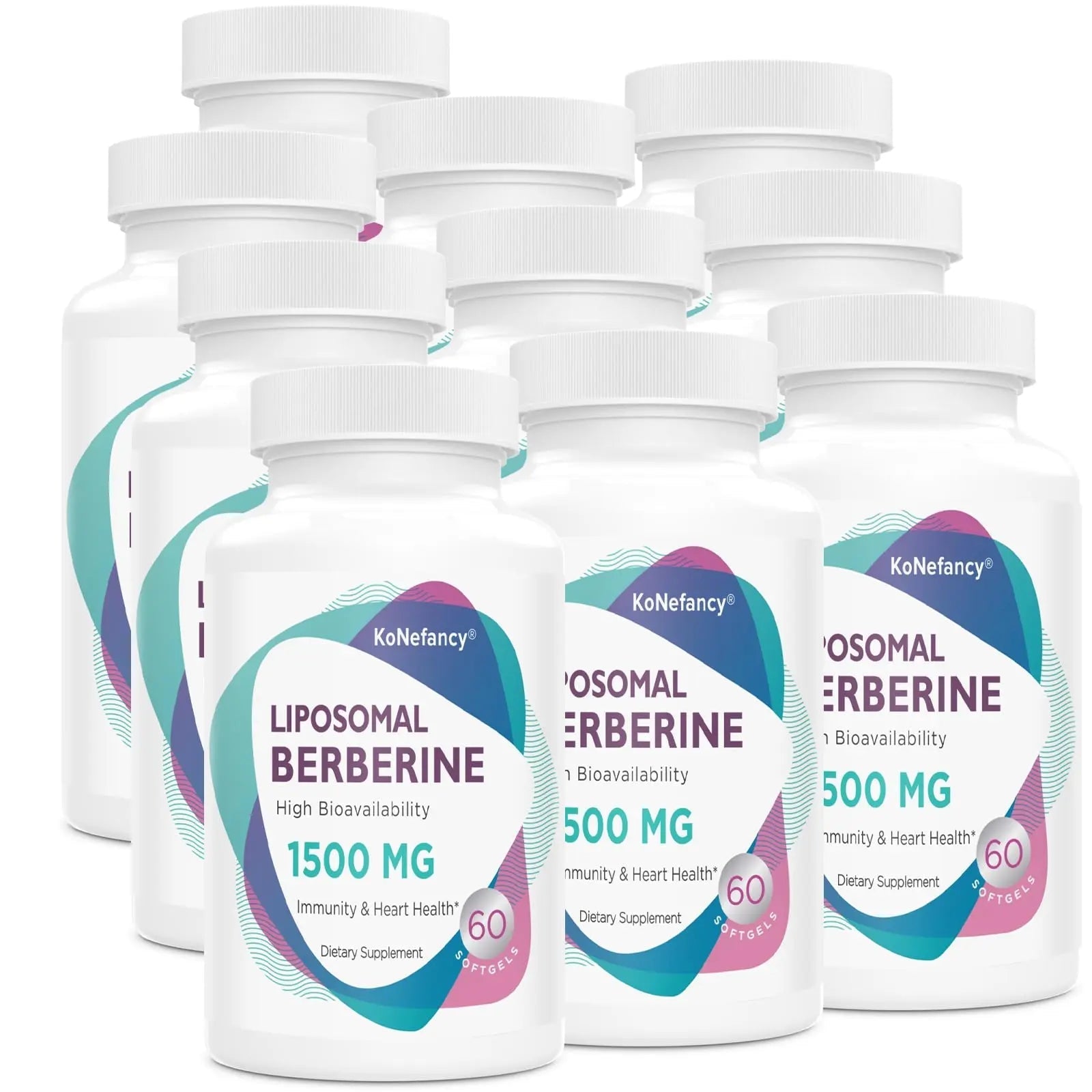 Berberine HCL Supplement 1500mg - High Bioavailability Liposomal Berberine Capsules - TrustMedUSA