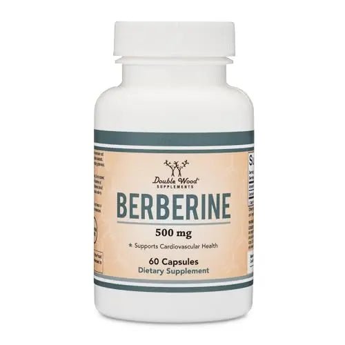 Berberine Supplement 500mg, 60 Capsules (Third Party Tested, Manufactured in The USA - TrustMedUSA