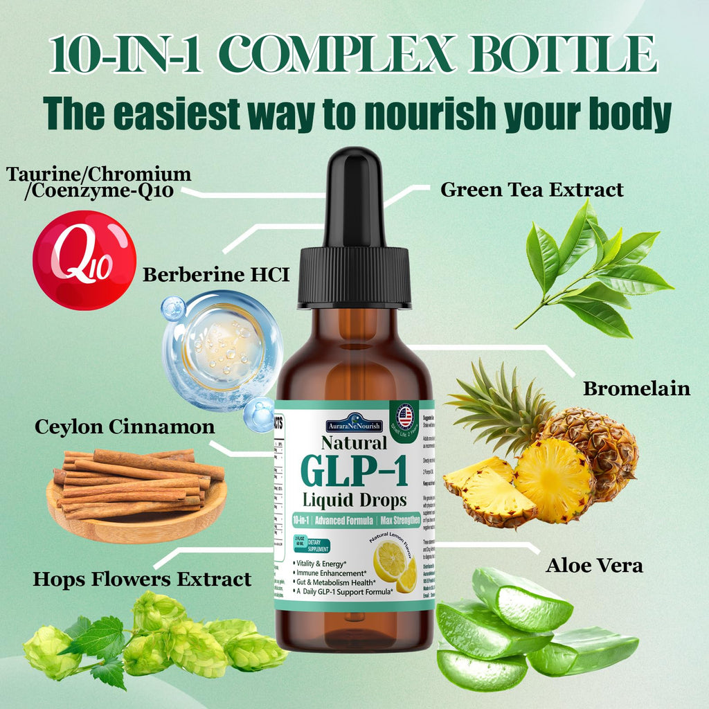 Berberine Supplement for Women and Men, 10-in-1 Formula w. Ceylon Cinnamon, Prebiotic Fiber & Green Tea Extract | Supports Metabolic Wellness, Gut & Digestive Health | Vegan, Gluten-Free - TrustMedUSA
