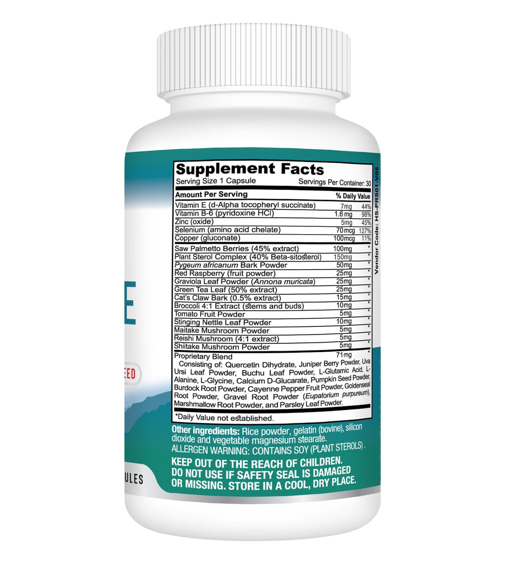 Best Earth Naturals Prostate Support Supplement for Men - Prostate Support - 30 Day Supply - TrustMedUSA