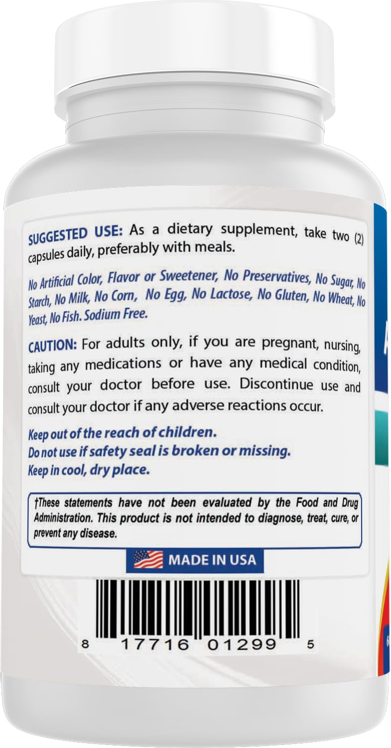 Best Naturals Anti Gray Hair Formula, 60 Count - TrustMedUSA