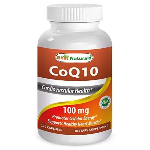 Best Naturals COQ10 100 mg 120 Capsules - TrustMedUSA
