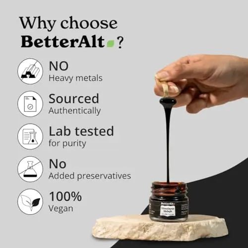 Better Alt Energy Duo with Pure Himalayan Shilajit Resin 30 gm & Sea Moss Capsules - TrustMedUSA