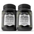 Better Alt Shilajit Sea Moss Capsules Pack of 2 with Ashwagandha & Black Pepper Extract with 85+ Essential Minerals & Antioxidants| Boosts Energy & Metabolism - 120 Servings, 240 Capsules - TrustMedUSA