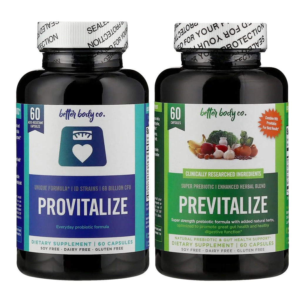 Better Body Co. Slim Gut Bundle | Prebiotics and Probiotics for Women - Bloating Relief - TrustMedUSA