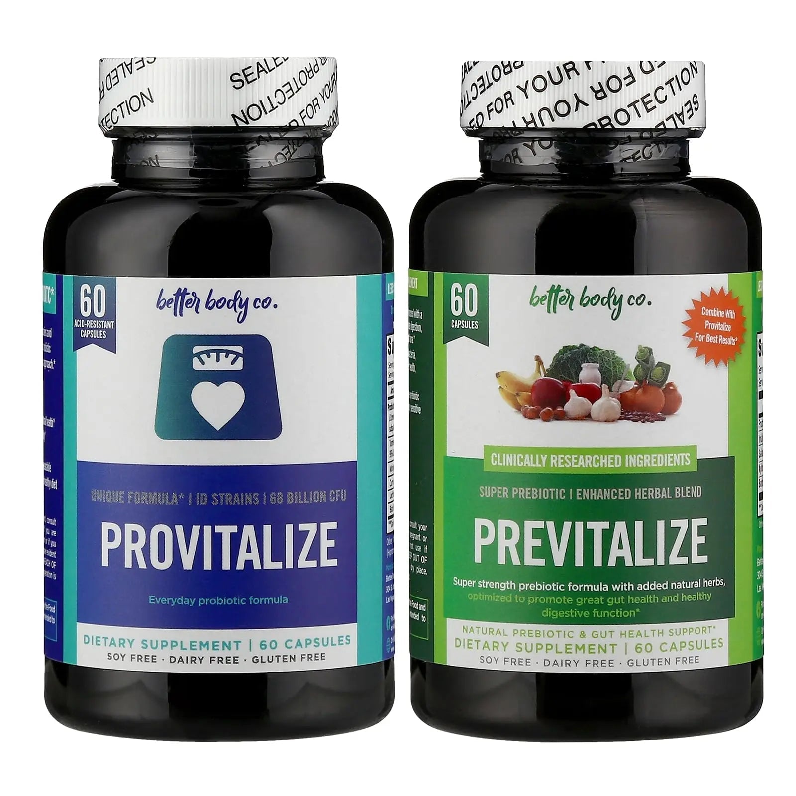 Better Body Co. Slim Gut Bundle | Prebiotics and Probiotics for Women - Bloating Relief - TrustMedUSA