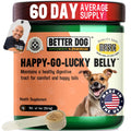 Better Dog Supplements Happy-Go-Lucky Belly by Cesar Millan - Natural Dog Digestive Support Powder – Dog Constipation Relief, Gut Balance & Regularity with Herbal Fiber for Dogs – 4oz (60-Day Supply) - TrustMedUSA