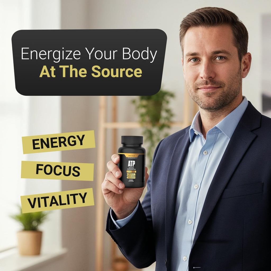 BETTER LIFE LAB ATP Supplement – Supports Cellular Energy Production, Mitochondrial Function & Active Lifestyles - TrustMedUSA
