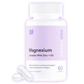 Bettervits Magnesium Glycinate Complex with Citrate Malate Zinc & Vitamin D3 | High Absorption Pure Magnesium 225mg Supplement Chelated Formula for Muscle Relaxation, Sleep Support – 60 Capsules - TrustMedUSA