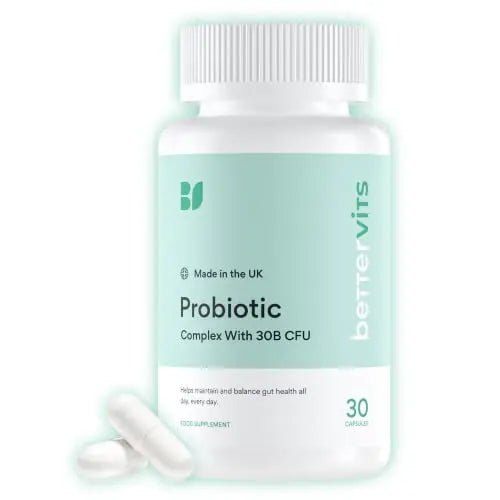 Bettervits Probiotic Complex | 30B CFU | Gut Health | Digestion | Bloating | IBS - TrustMedUSA