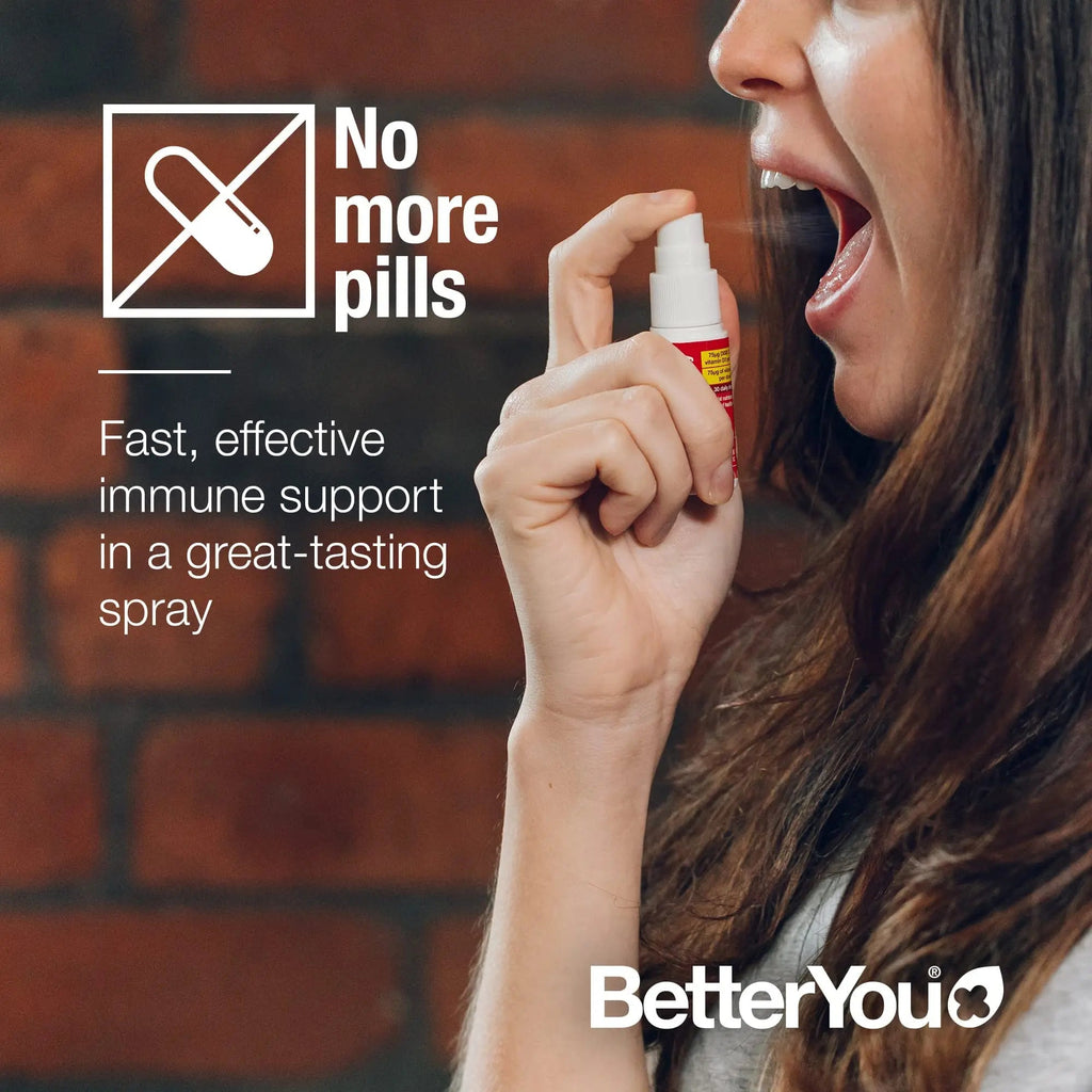 BetterYou D3000 + Vitamin D + K2 Spray 12ml - TrustMedUSA