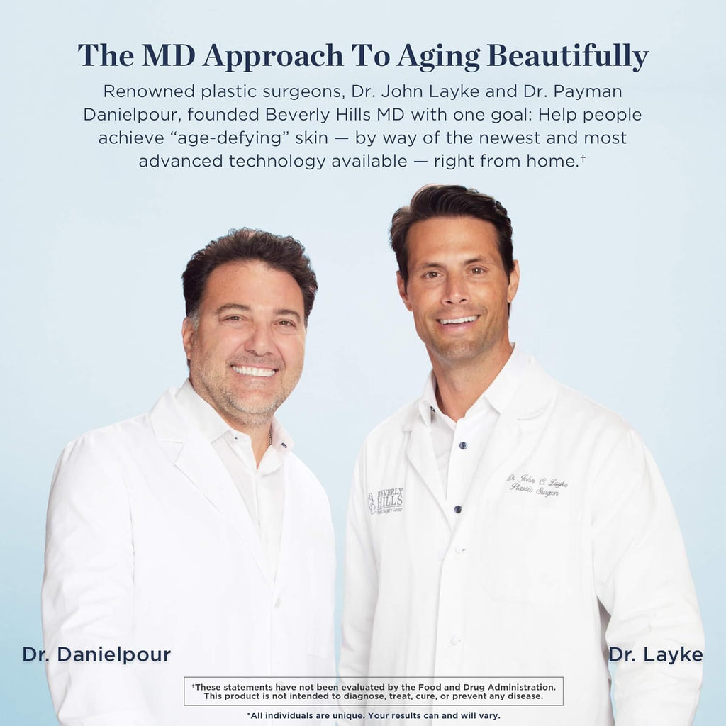 Beverly Hills MD Dermal Repair Anti-Aging Supplement - Hyaluronic Acid, Collagen, Vitamins for Smooth, Plump Skin (3) - TrustMedUSA