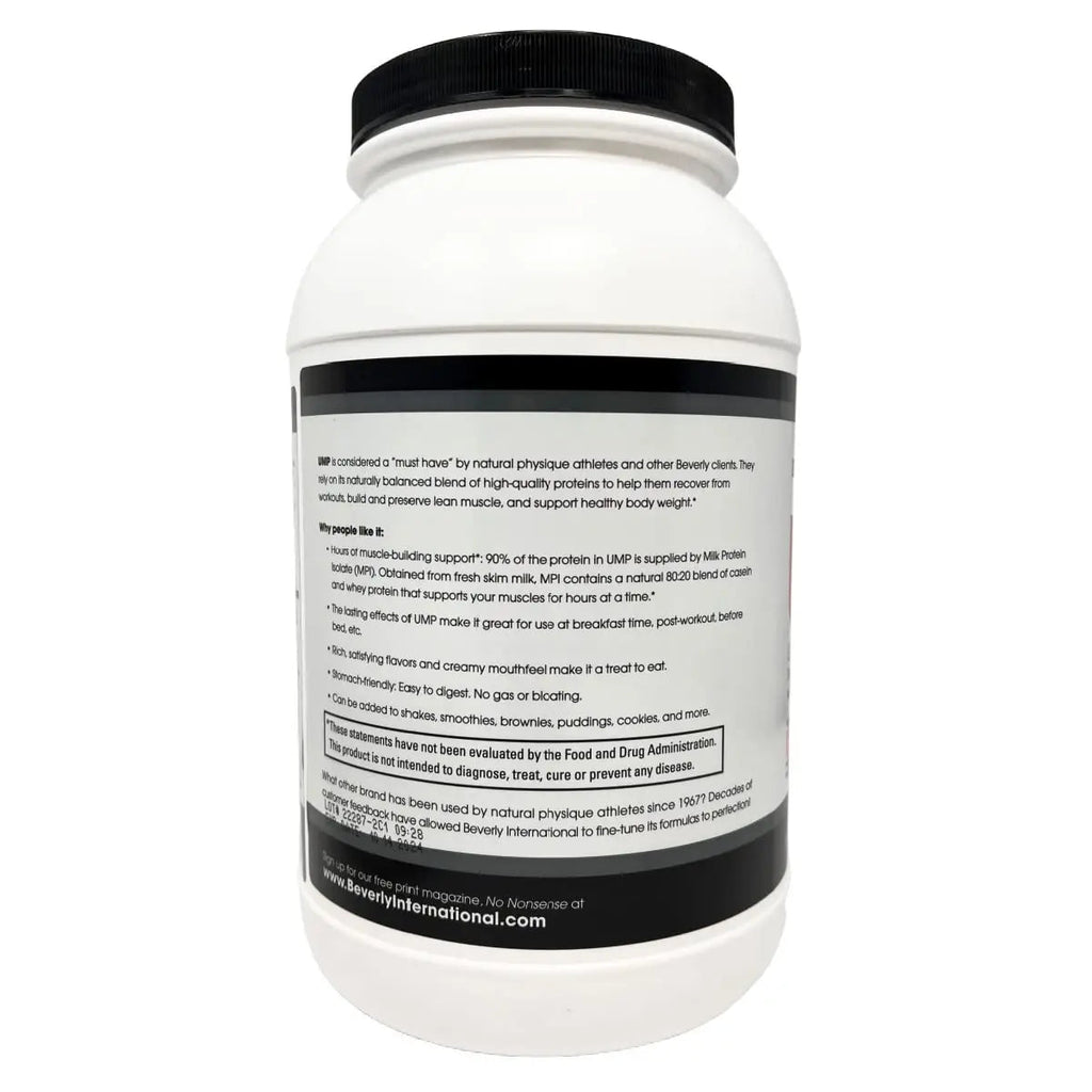 Beverly International UMP Protein Powder, Strawberry. Unique Whey-Casein Ratio - TrustMedUSA