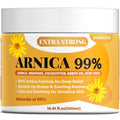 Bingbrofam Arnica Cream 99% Extra Strength Gel Pain Relief for Fast Healing Thin Skin, Seniors Bruises with Menthol, Swelling, Soothing Massage, 16.9 Oz - TrustMedUSA