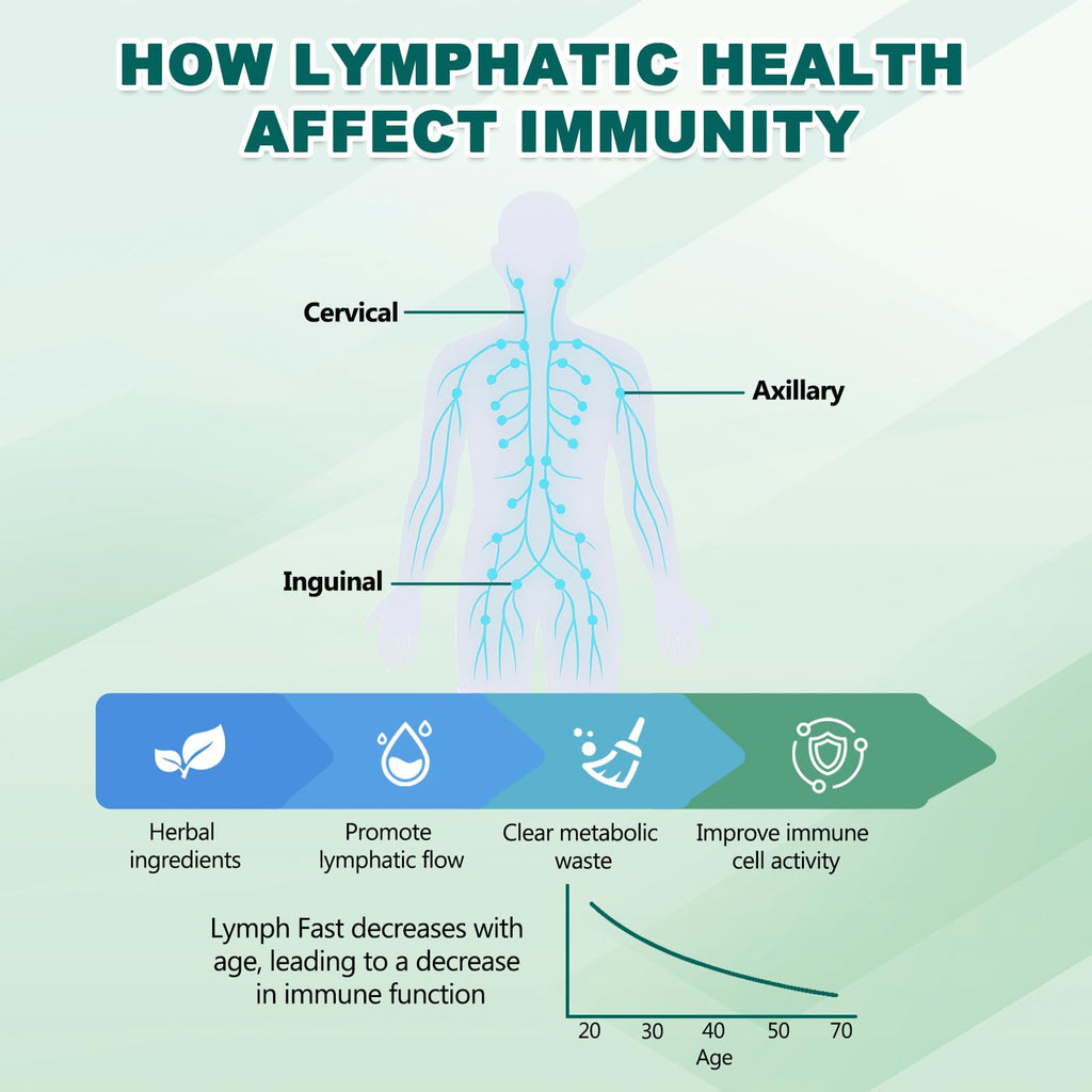 BINMLXG Liposomal Lymphatic Drainage Drops, 8-Herb Formula with Echinacea, Elderberry, Burdock Root Blend, for Lymphatic Drainage, Immune Support, Cleanse & Detox, 2 Fl Oz - Maple Wellness Supplements