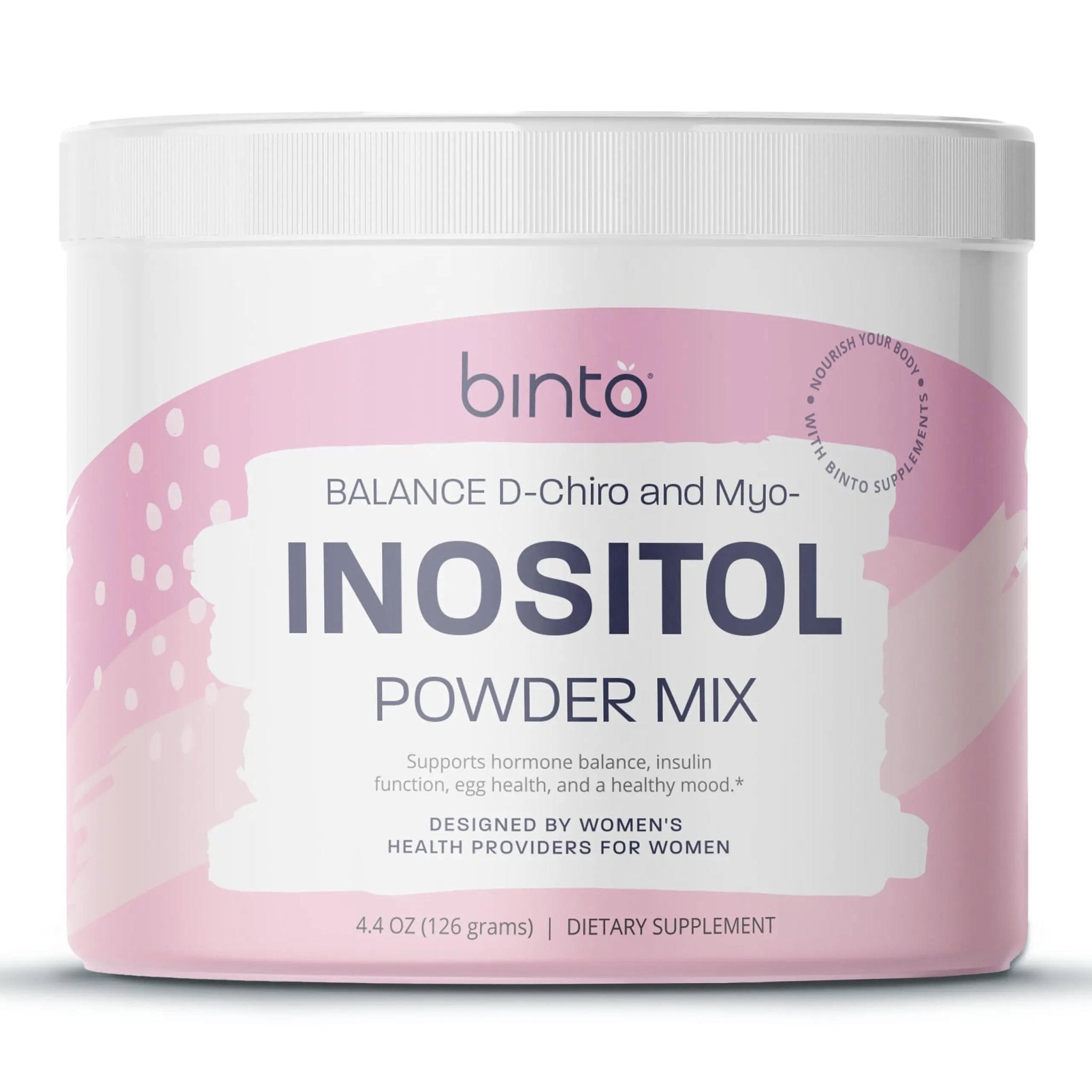 Binto Inositol Powder Mix | 60-Day Supply | 40:1 Ratio of Myo and D-Chiro Inositol - TrustMedUSA