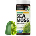 BIO KRAUTER® 3-in-1 Sea Moss for Thyroid Support - Vegan Sea Moss Gummies with Bladderwrack & Burdock Root for Women & Men - 90 Gummies Chondrus Crispus Formula, 45 Days of Supply, Mango Flavor - TrustMedUSA