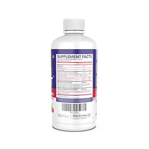Bio Naturals Mental Boost Liquid Nootropic Supplement - Enhance Brain Performance - TrustMedUSA