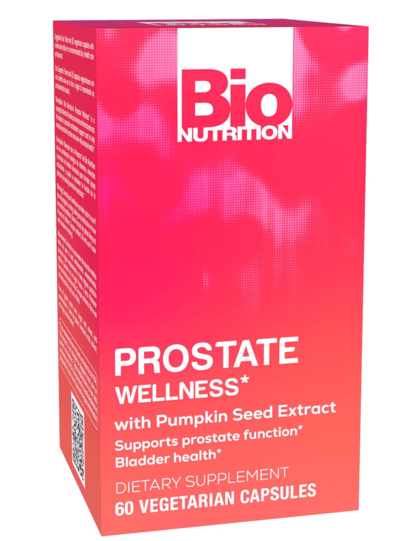 Bio Nutrition Prostate Wellness with Pumpkin Seed Extract 60 Capsules - TrustMedUSA