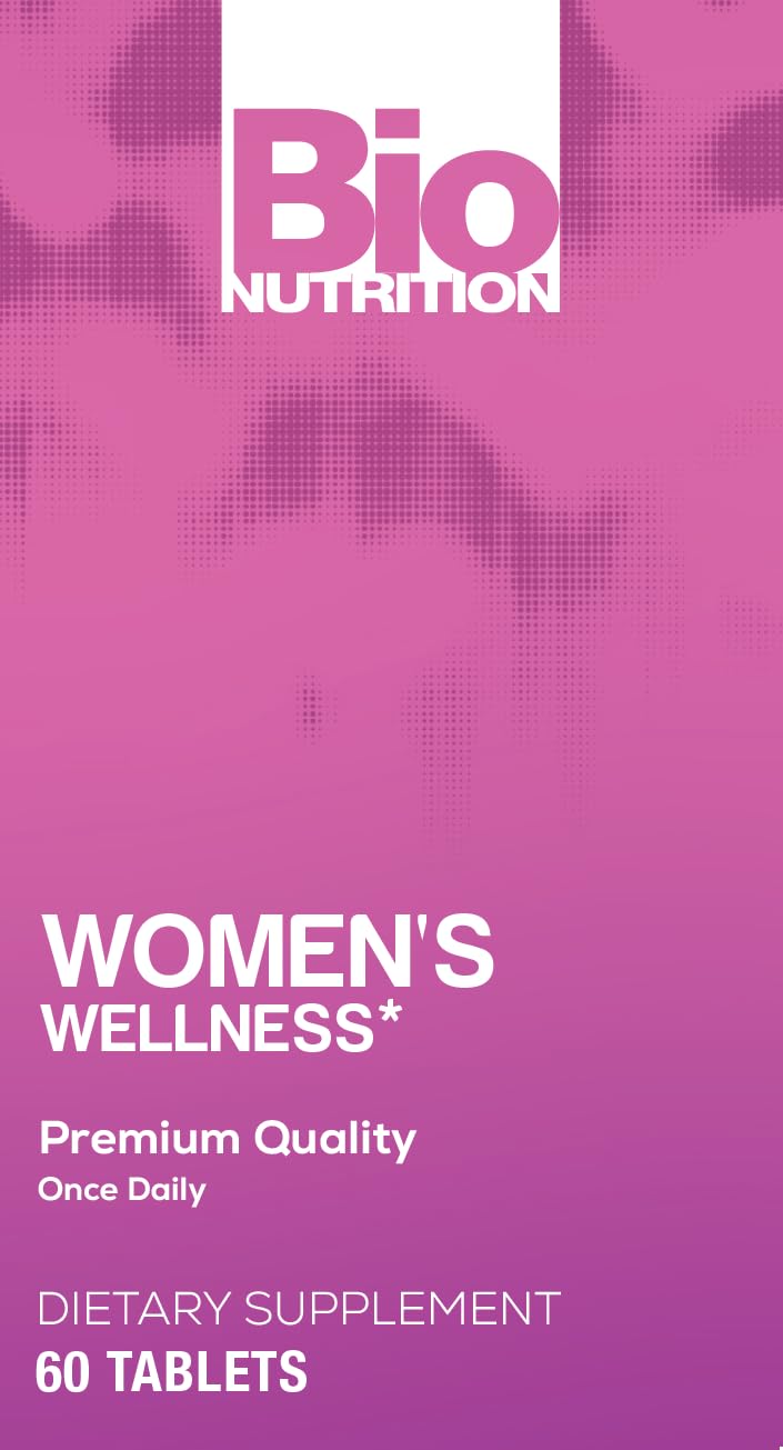 Bio Nutrition Women Wellness Tabs, 60 Count - TrustMedUSA