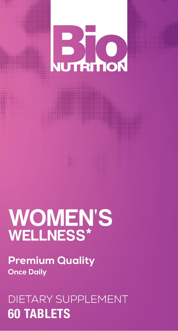 Bio Nutrition Women Wellness Tabs, 60 Count - TrustMedUSA
