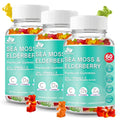 BIO VITALICA Irish Sea Moss Gummies with Elderberry – USA Made Vegan Gummies with Vitamin C, D & Zinc – Immune Support Supplement with Bladderwrack & Burdock Root for Adults & Kids – 3 Packs - TrustMedUSA