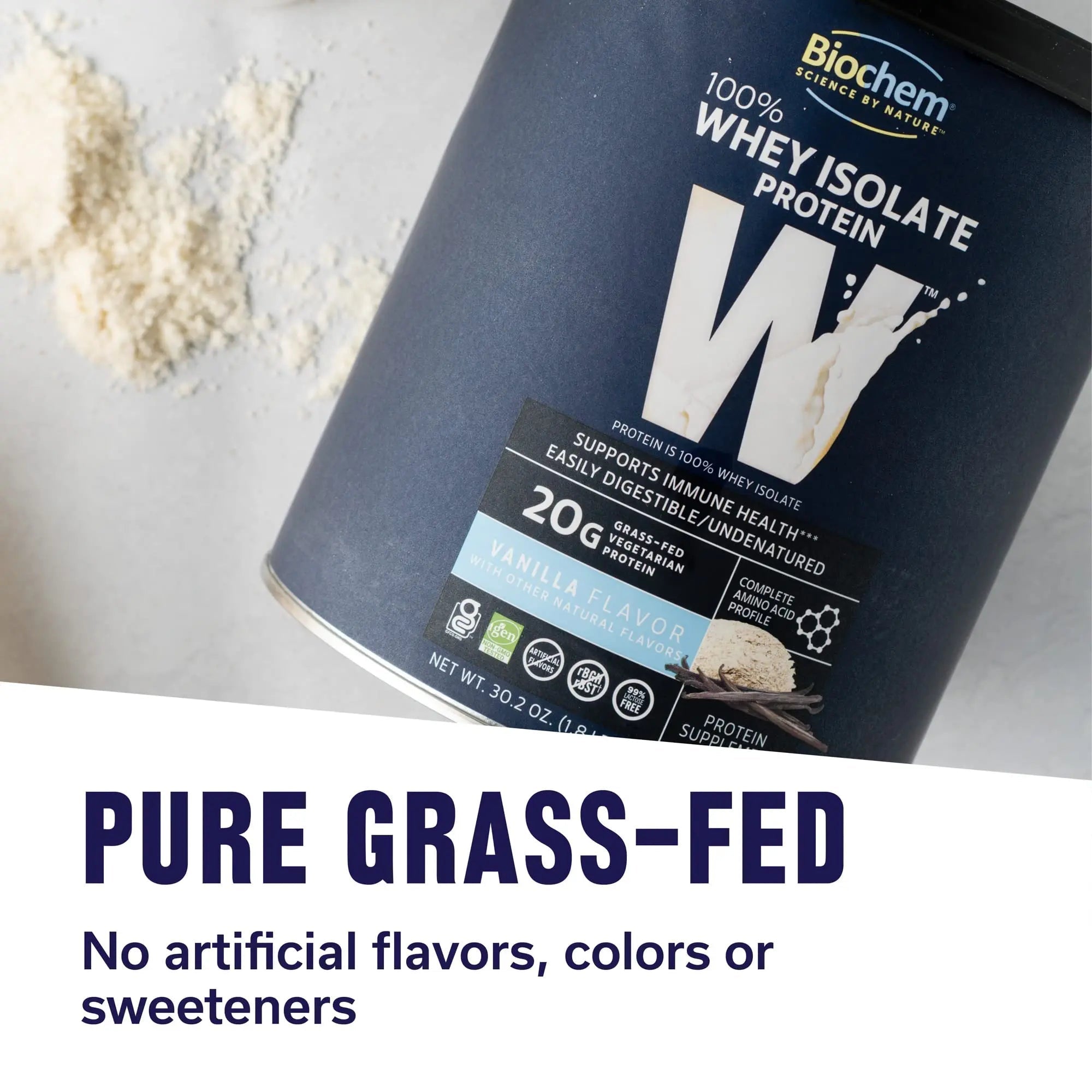 Biochem, Whey Protein Powder, 20g of Protein to Support Muscles and Intense Workouts - TrustMedUSA