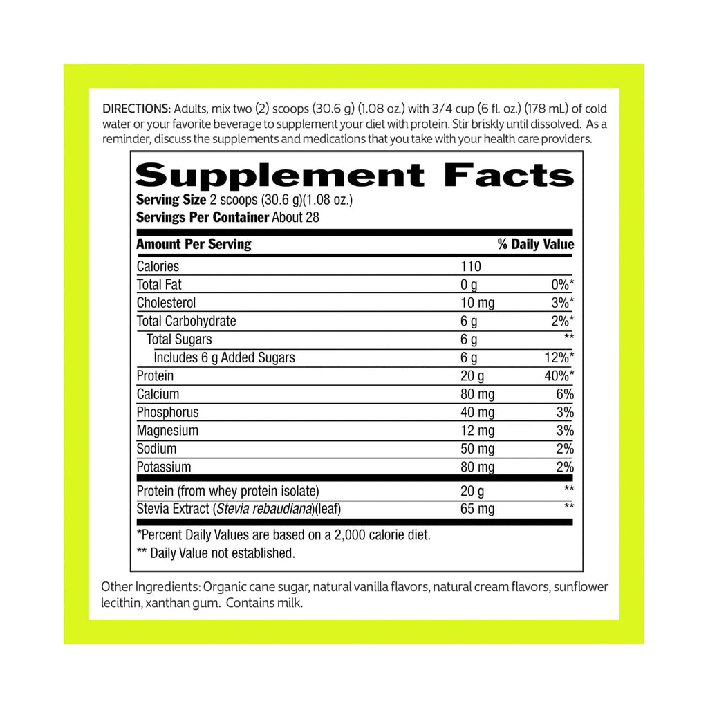 Biochem, Whey Protein Powder, 20g of Protein to Support Muscles and Intense Workouts - TrustMedUSA