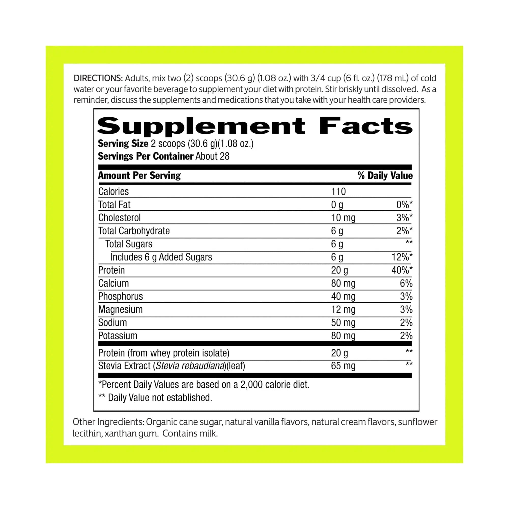 Biochem, Whey Protein Powder, 20g of Protein to Support Muscles and Intense Workouts - TrustMedUSA