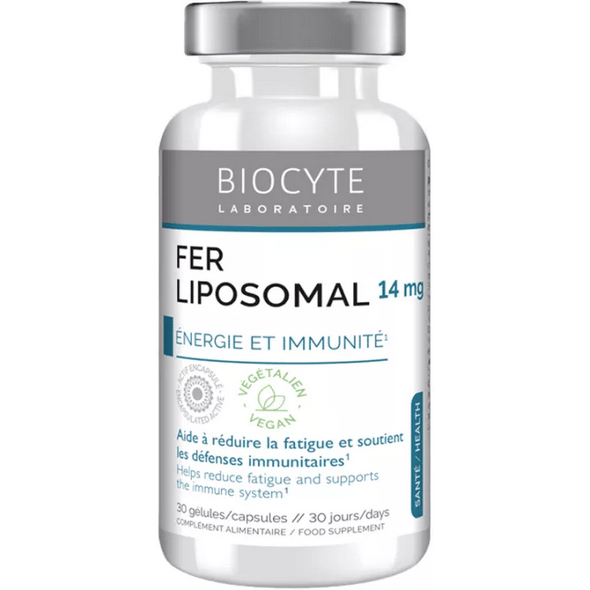 Biocyte Fe Iron Liposomal 30 Capsules - TrustMedUSA