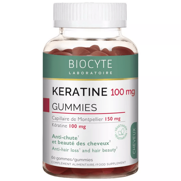 Biocyte Keratin Hair Beauty 60 gummies - TrustMedUSA