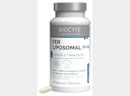 Biocyte Longevity Liposomal Iron 30 Capsules - TrustMedUSA