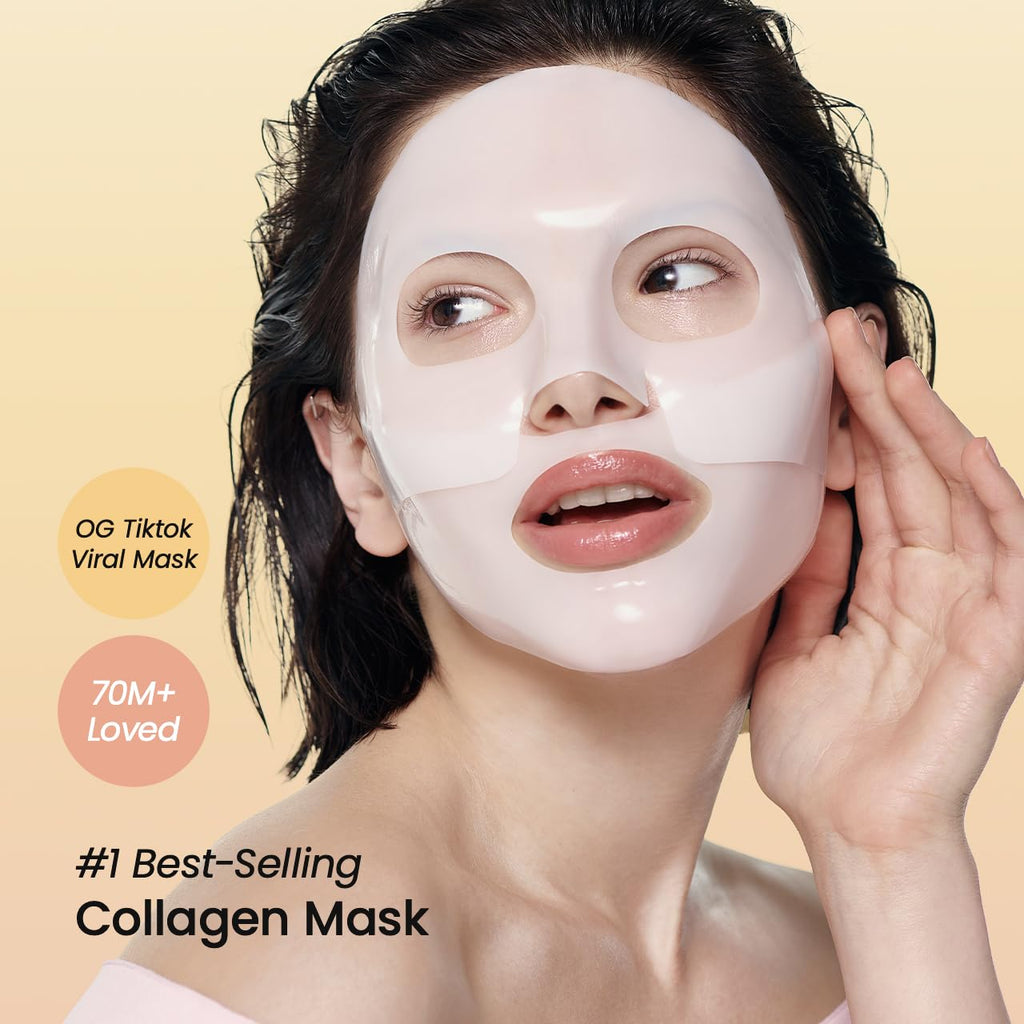 BIODANCE Bio-Collagen Real Deep Mask, Hydrating Overnight Hydrogel Face Mask - TrustMedUSA